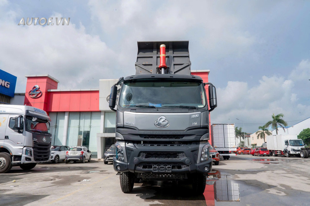 Xe ben ChengLong 4 chân H7 400HP Thùng 14 Khối (Cầu Dầu)